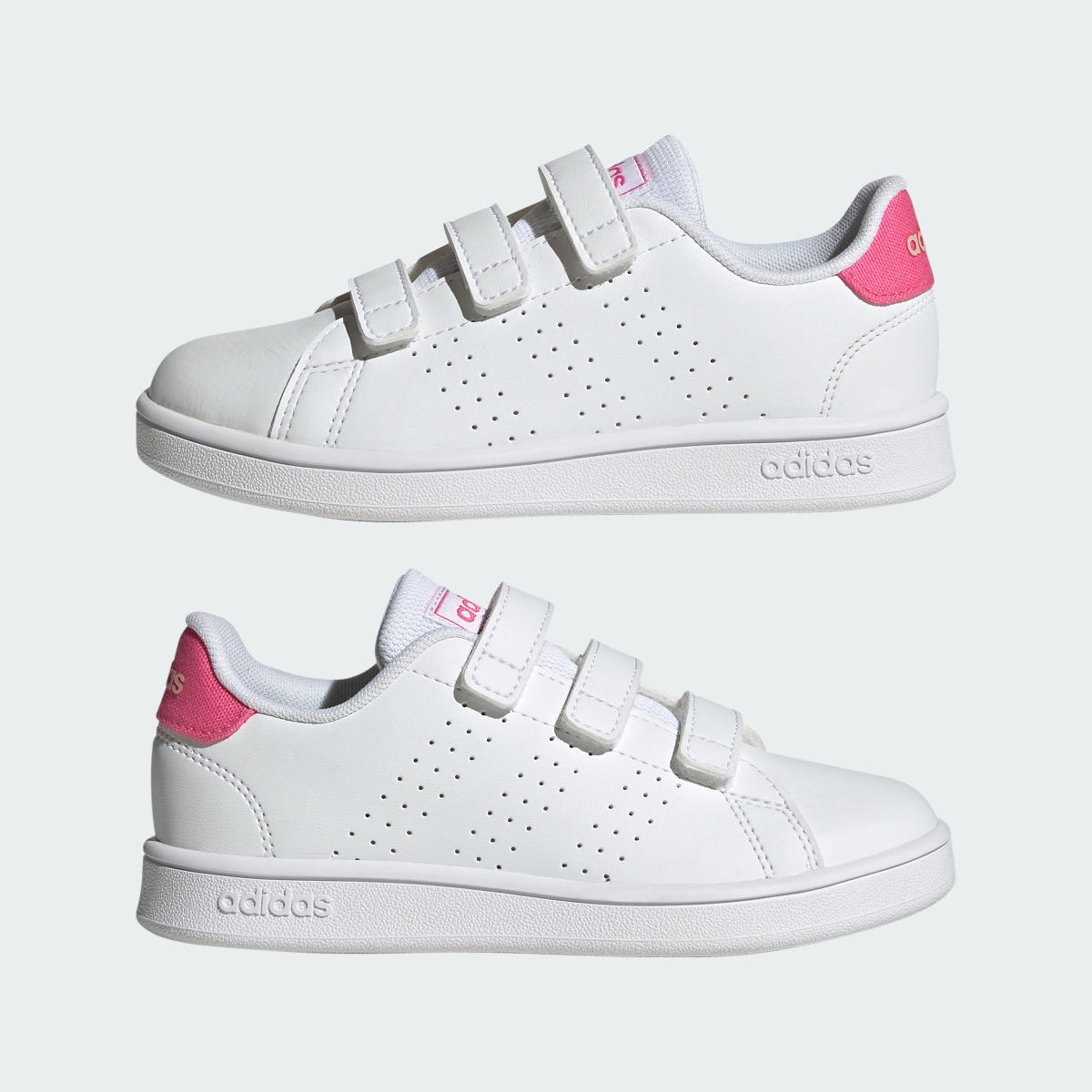 Adidas Advantage Lifestyle Court Hook-and-Loop Schuh. 8