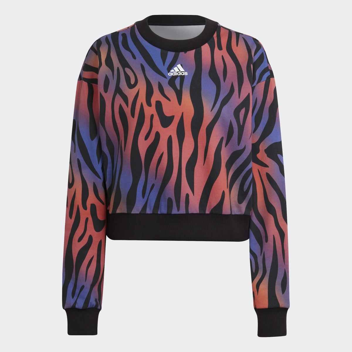 Adidas Tiger-Print Sweatshirt. 6