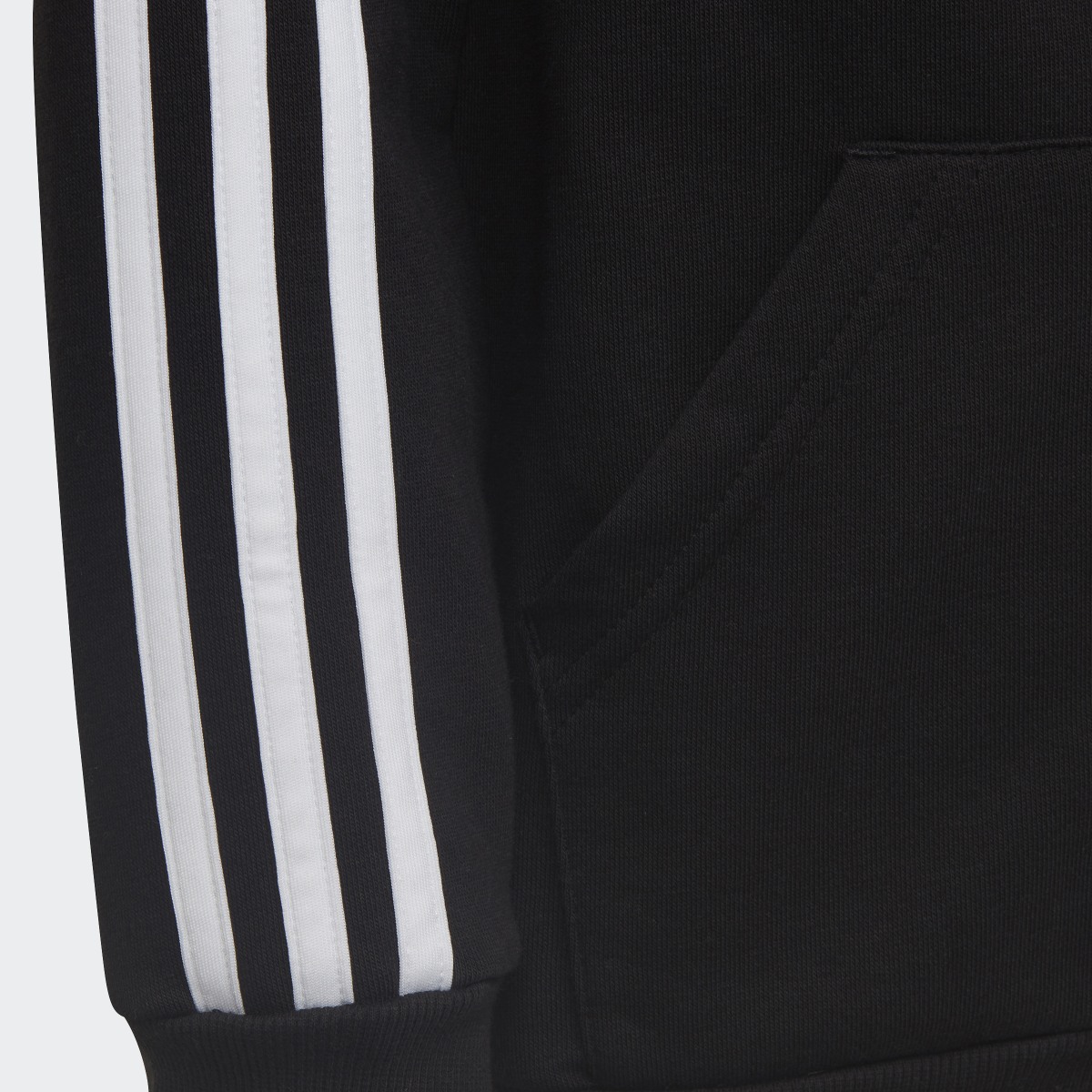 Adidas Essentials 3-Stripes Zip Hooded Jacket. 4