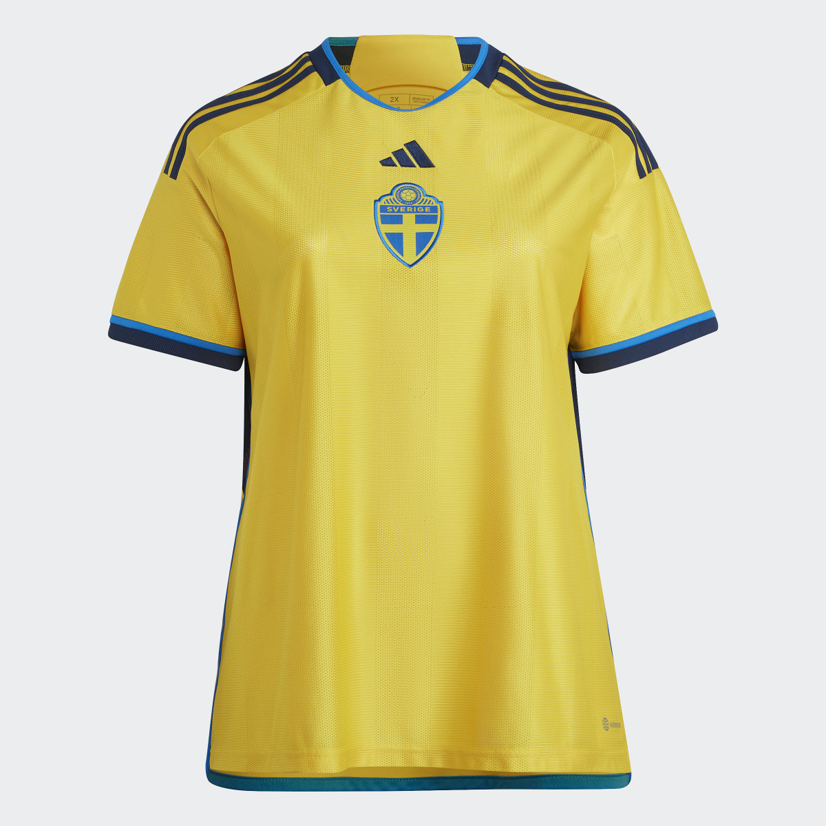 Adidas Camiseta primera equipación Suecia 22 (Tallas grandes). 5
