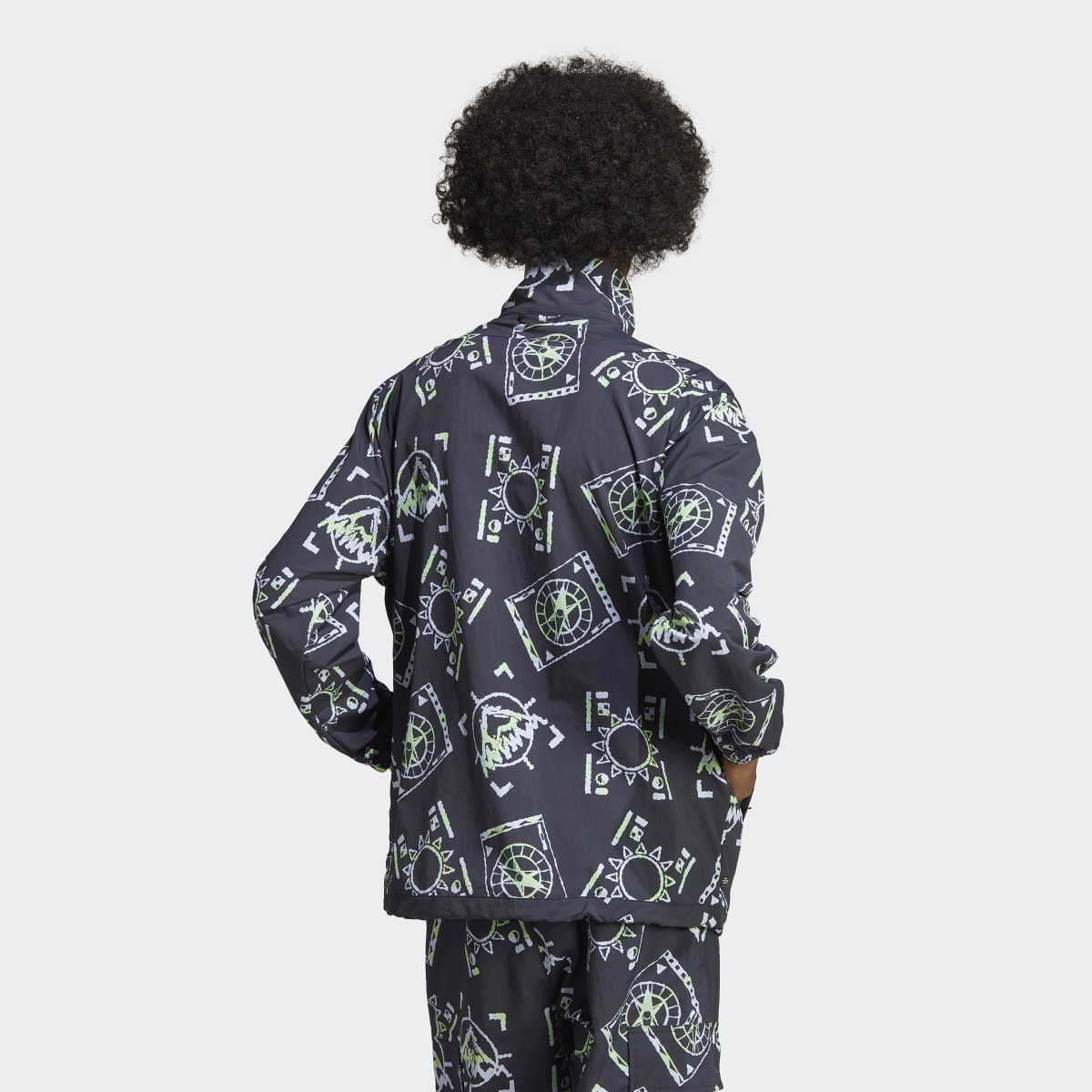 Adidas Adventure Allover Print Archive Anorak (Gender Neutral). 4