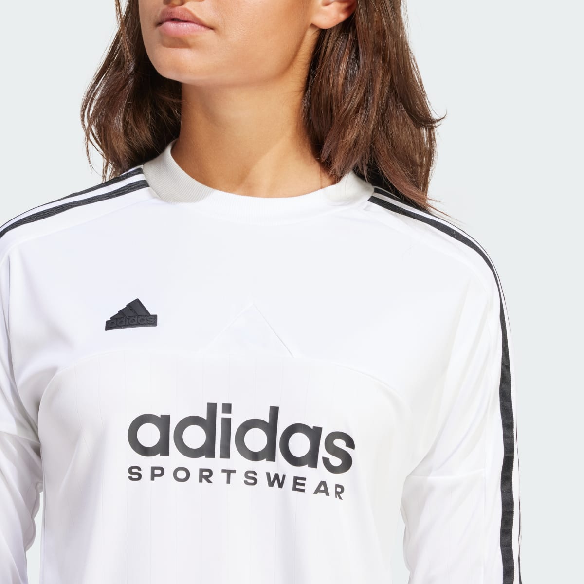 Adidas Tiro 3-Stripes Long Sleeve Tee. 6