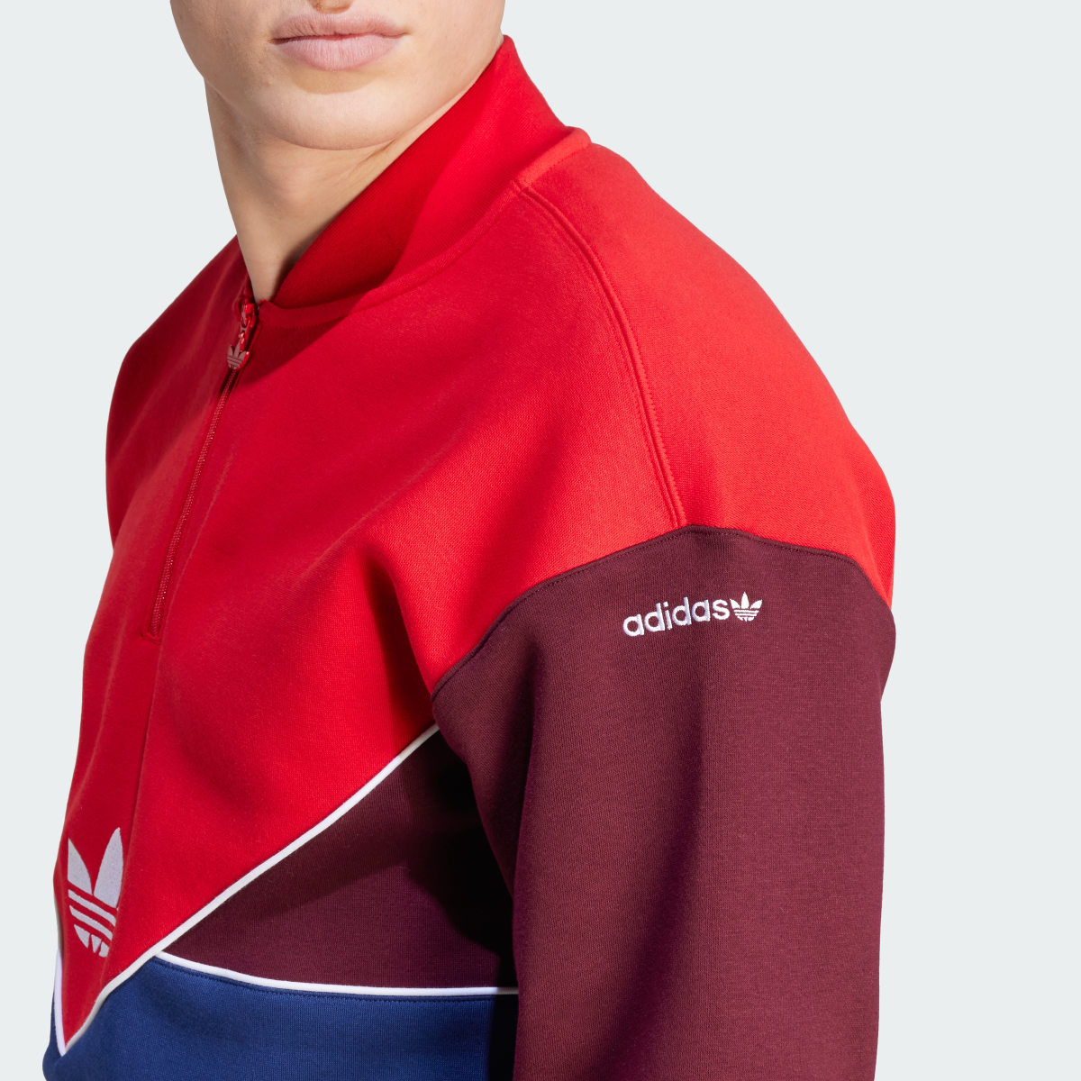 Adidas Sweat-shirt ras-du-cou demi-zip Adicolor Seasonal Archive. 7