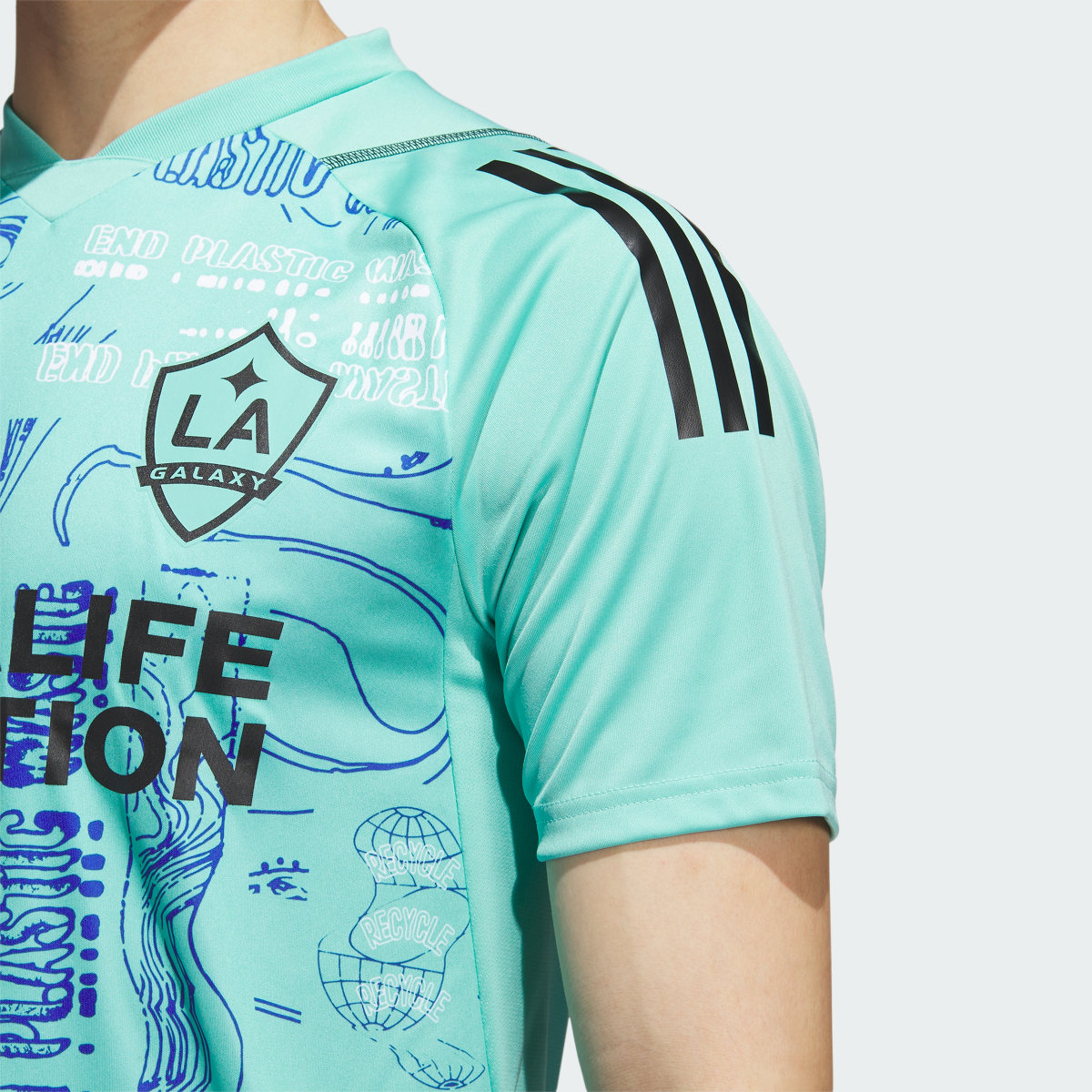 Adidas LA Galaxy One Planet Jersey. 7