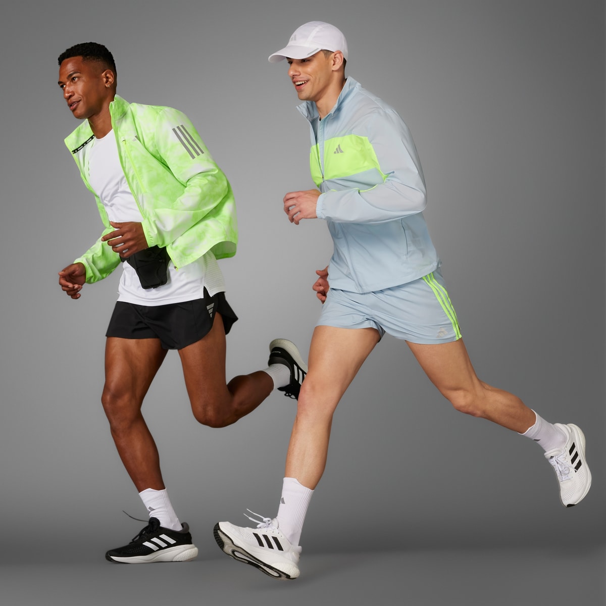 Adidas Own the Run Allover Print Jacket. 6