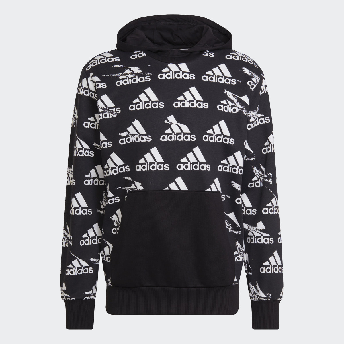 Adidas Felpa con cappuccio Essentials Brandlove French Terry. 6