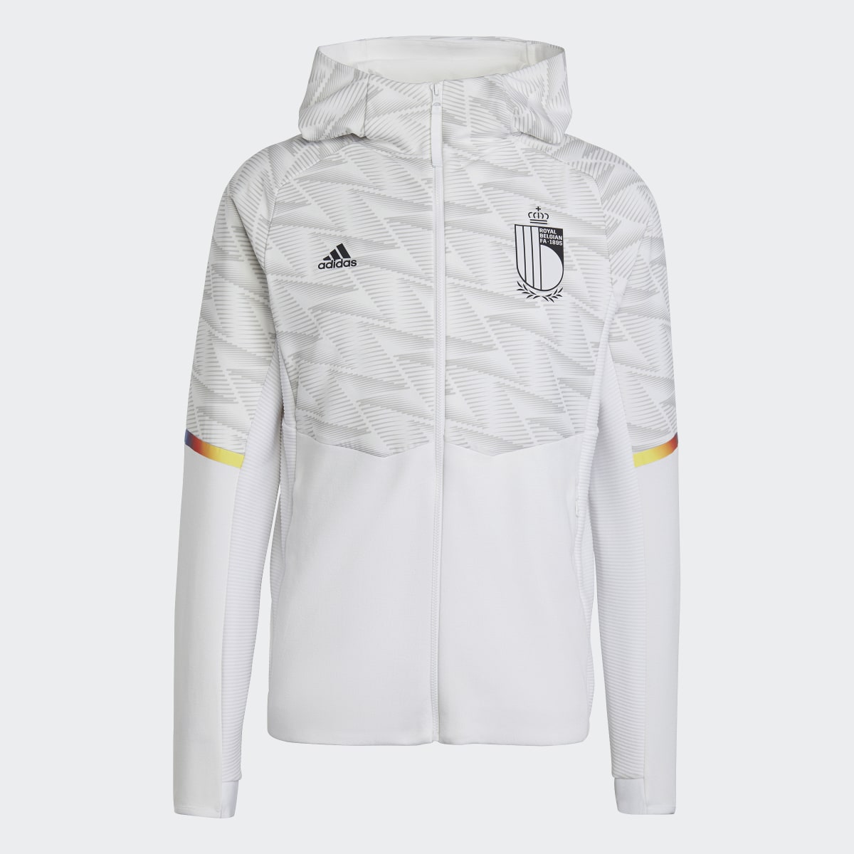 Adidas Belgien Game Day Travel Kapuzenjacke. 5