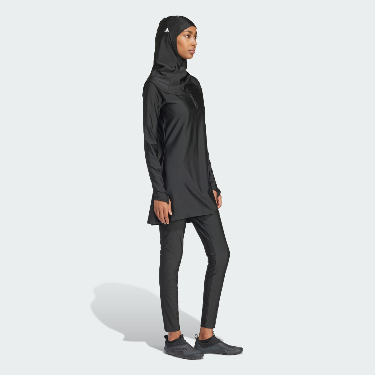 Adidas 3-Stripes Swim Hijab. 6