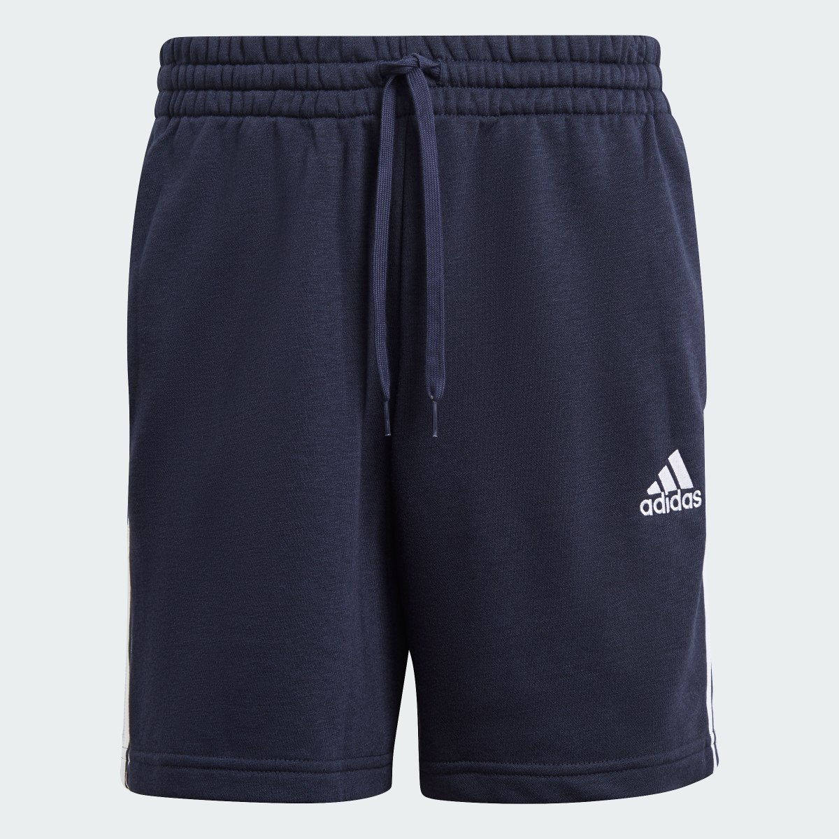 Adidas Essentials French Terry 3-Stripes Shorts. 5