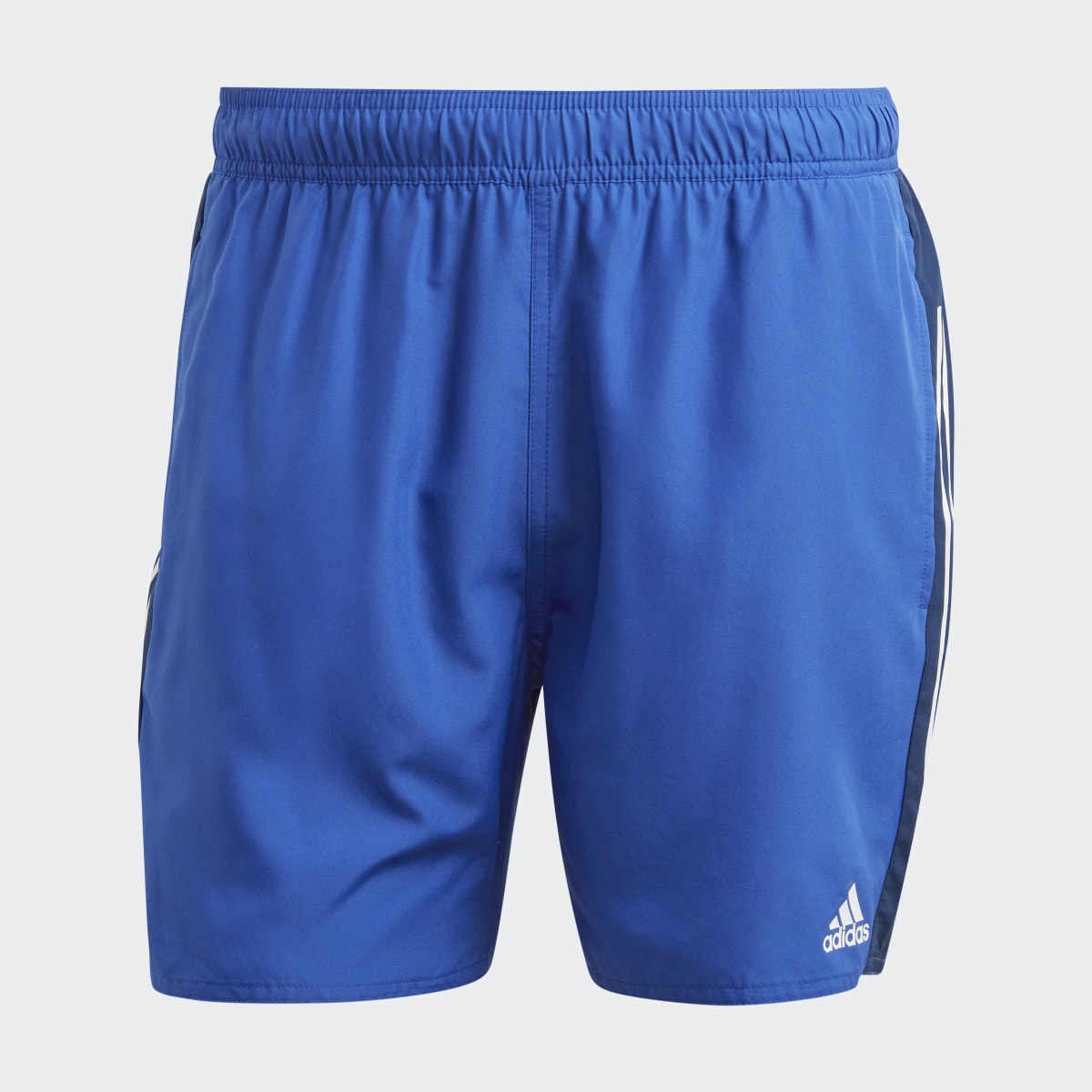 Adidas Short-Length Colorblock 3-Stripes Şort Mayo. 4