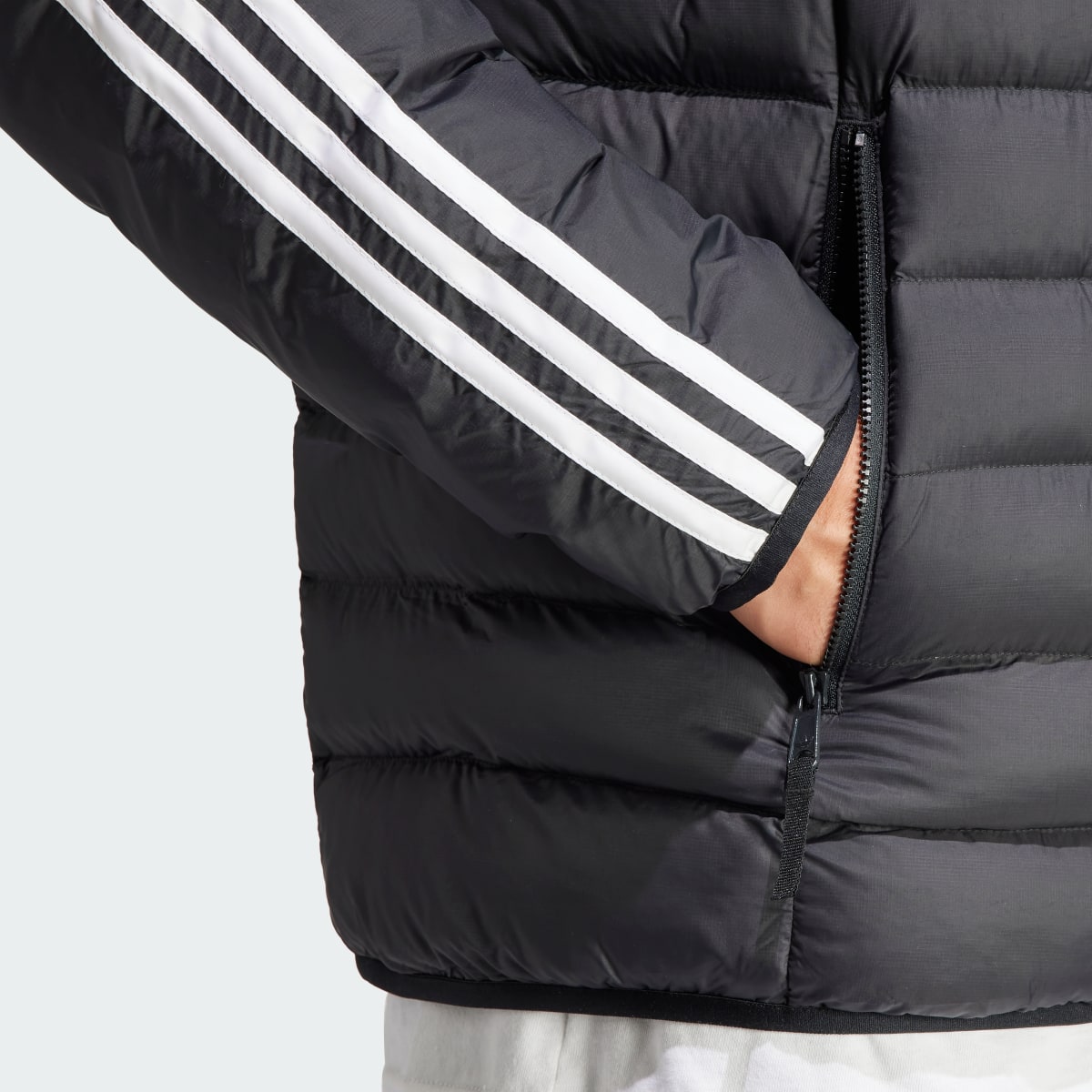 Adidas Padded Stand-Up Collar Puffer Jacket. 7