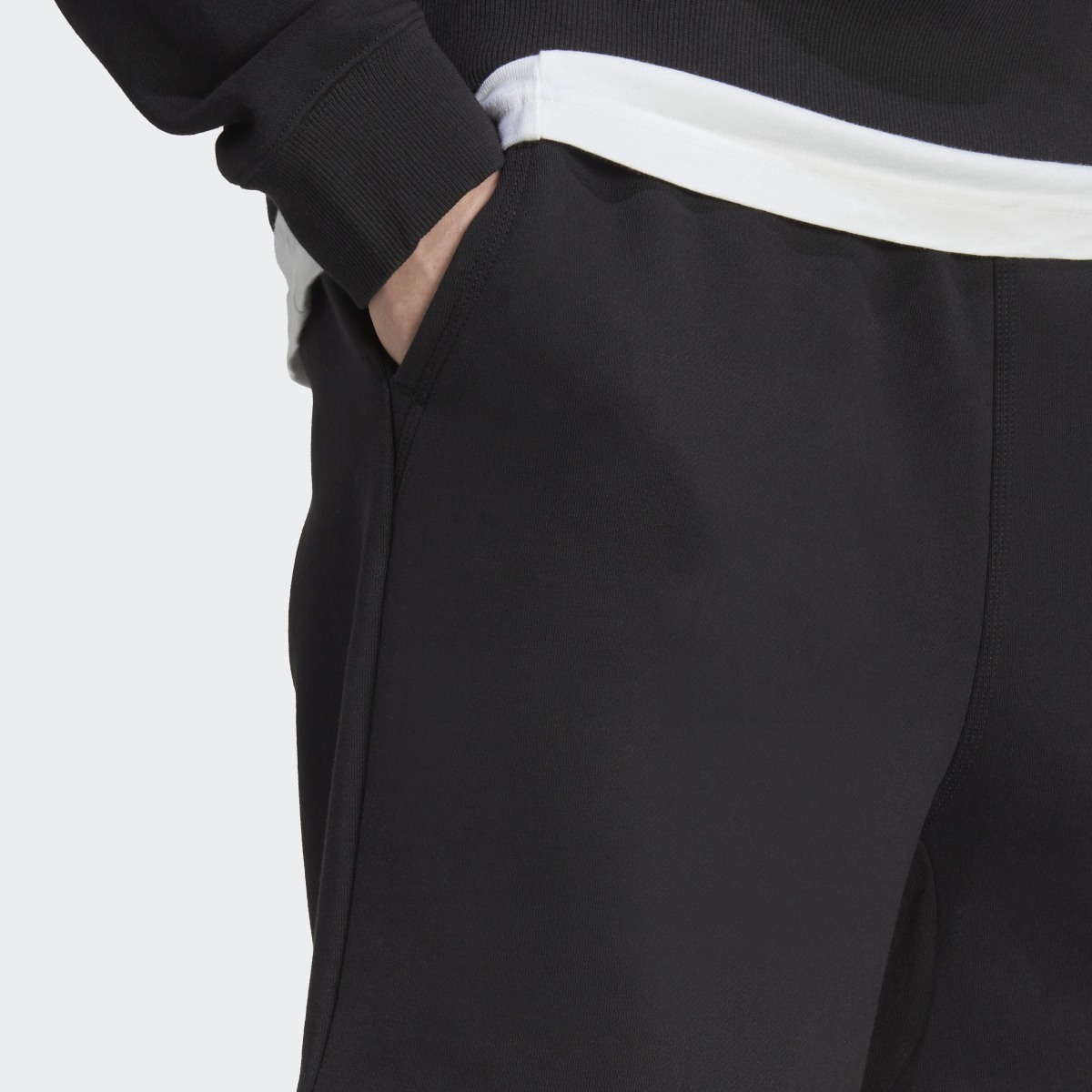 Adidas Lounge Fleece Shorts. 6