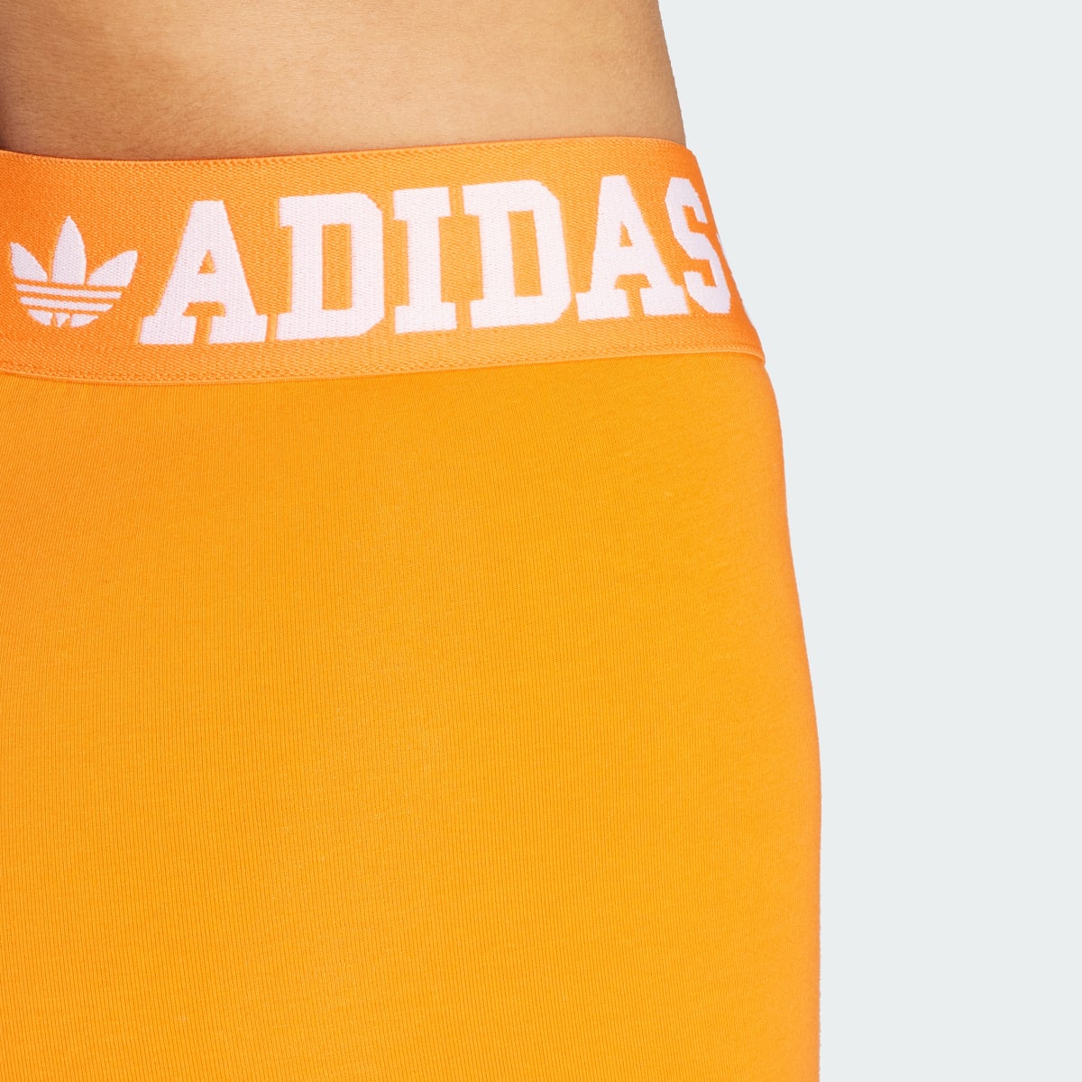 Adidas Logo Waistband Booty Shorts. 6