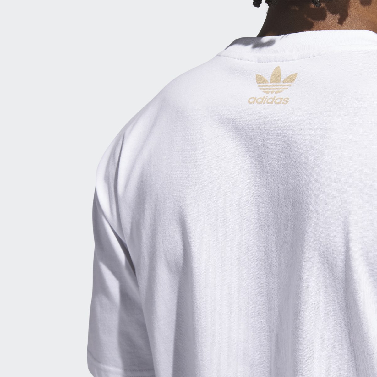 Adidas Grow Stacked Trefoil Tee. 7