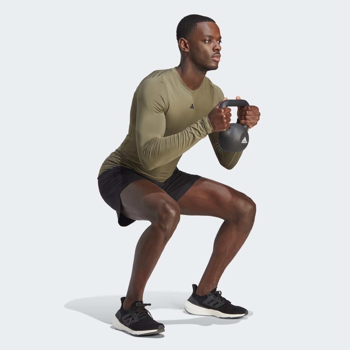 Adidas Techfit Training Long-Sleeve Top. 4