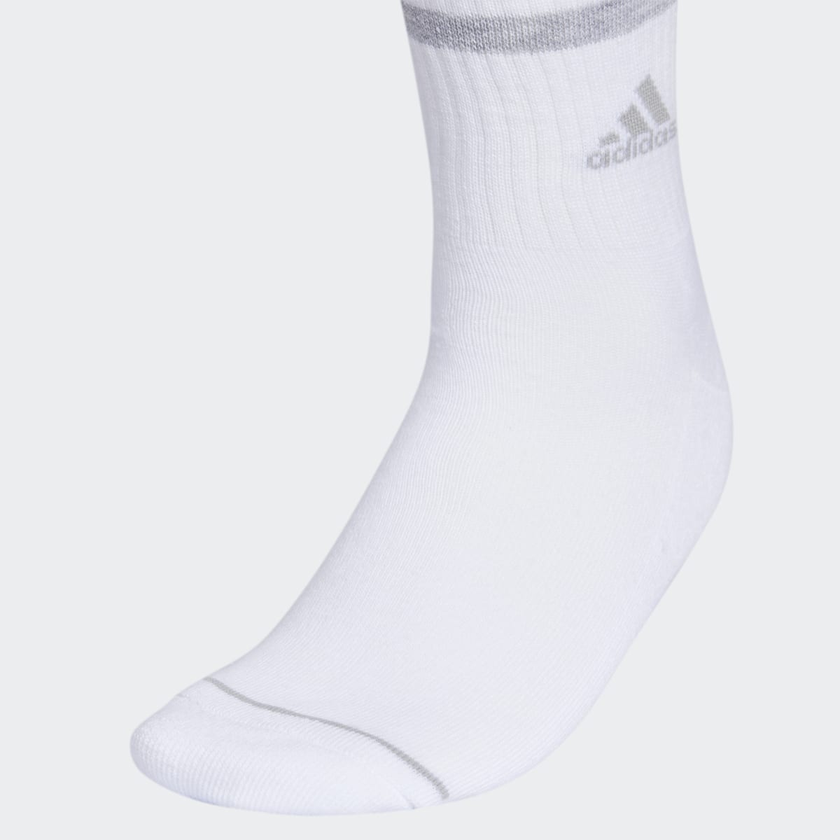Adidas Cushioned 3-Stripes Crew Socks 3-Pack. 4