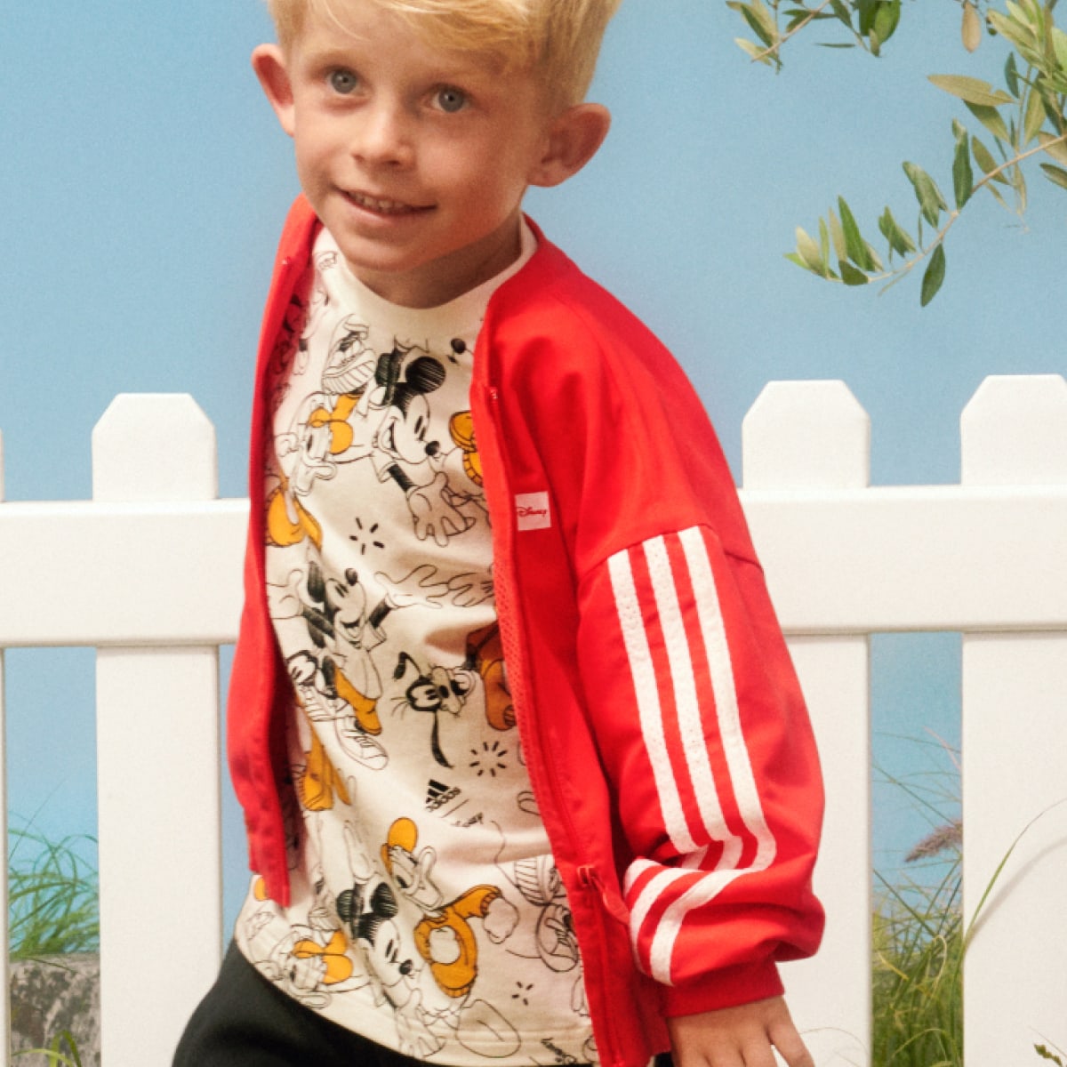 Adidas Wiatrówka Disney Mickey Mouse Kids. 8