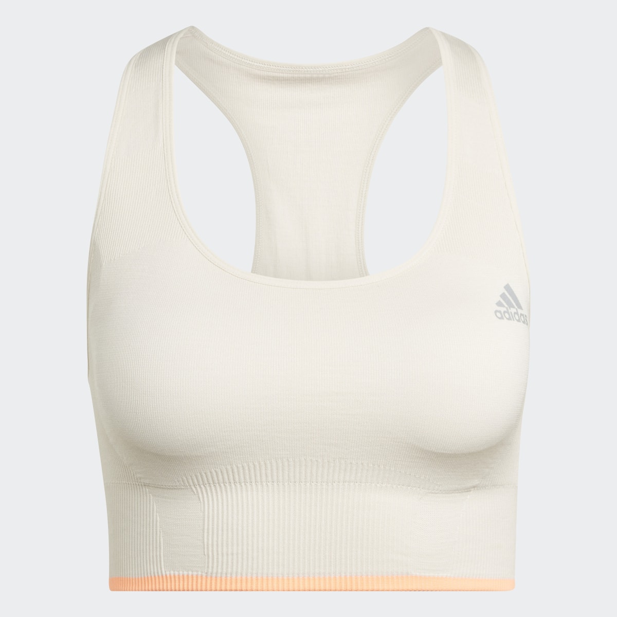 Adidas Brassière de running à maintien moyen en laine mérinos sans coutures. 5