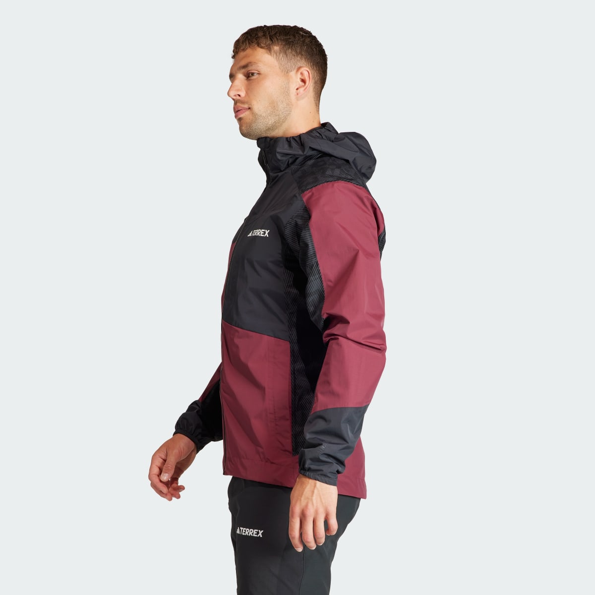 Adidas TERREX Xperior Hybrid Rain Jacket. 9