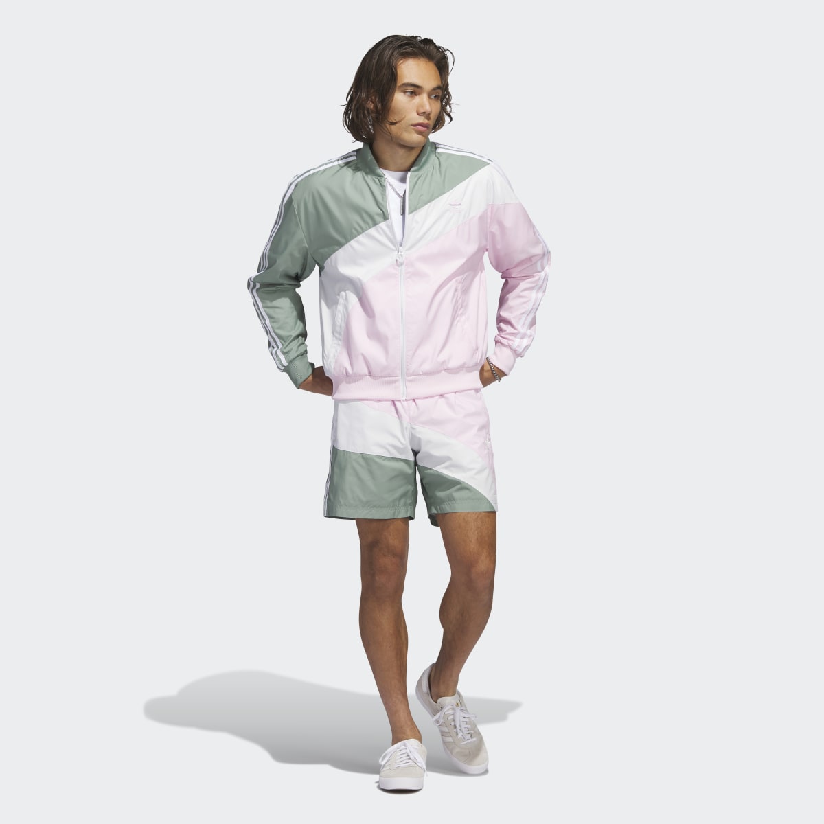 Adidas Swirl Woven Track Jacket. 6