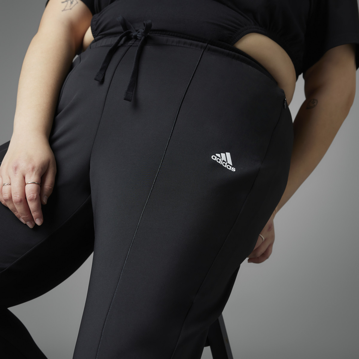 Adidas Calças Extrajustas Collective Power (Plus Size). 5