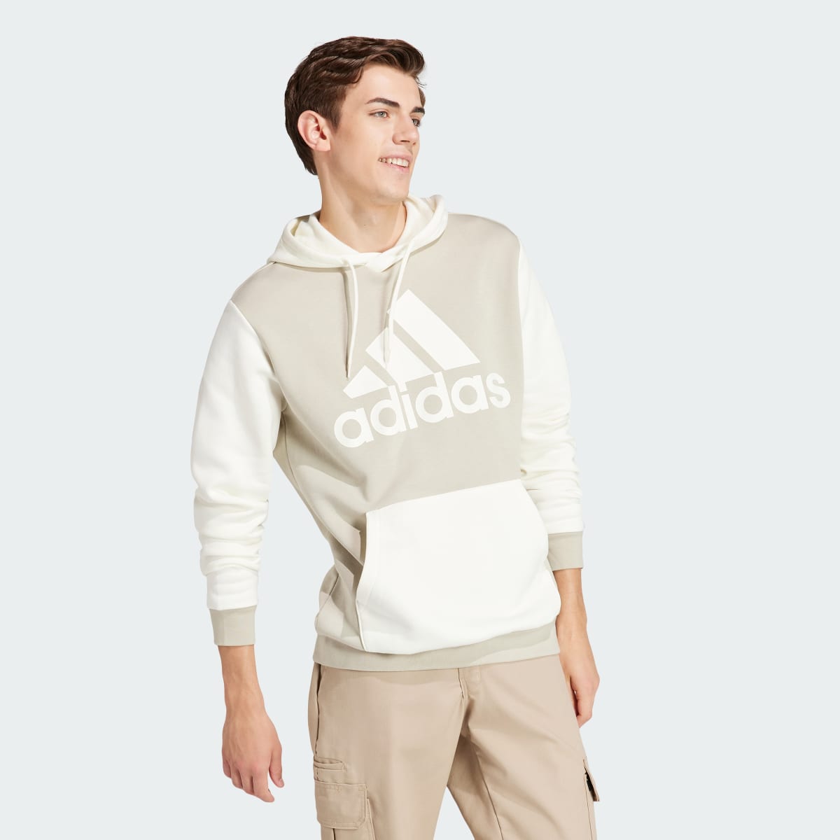 Adidas Essentials Fleece Big Logo Hoodie. 4