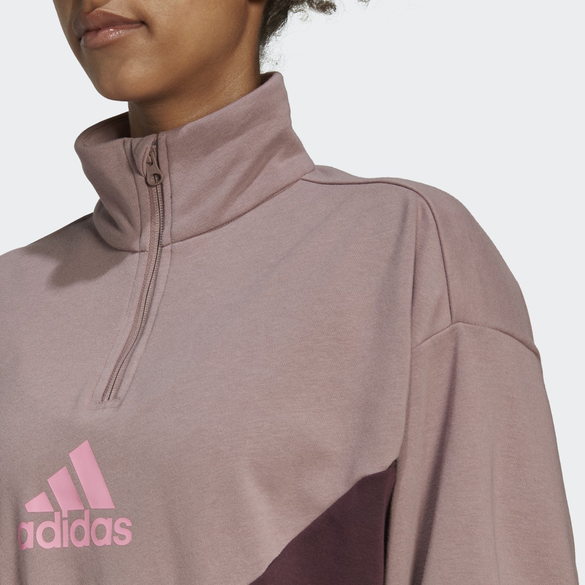 Adidas Half-Zip and Tights Track Suit. 6