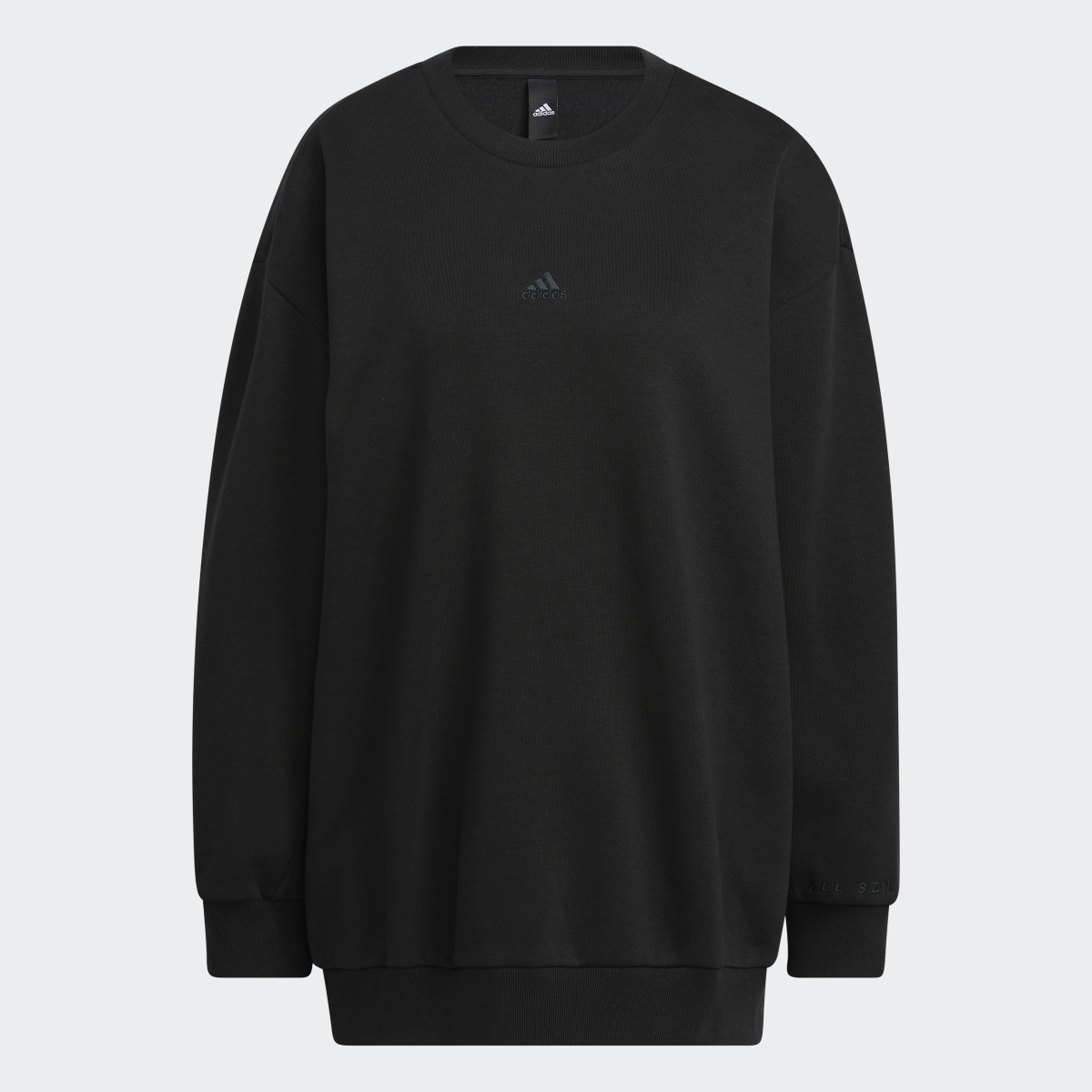 Adidas Sweat-shirt ras-du-cou en molleton oversize All-Season. 5