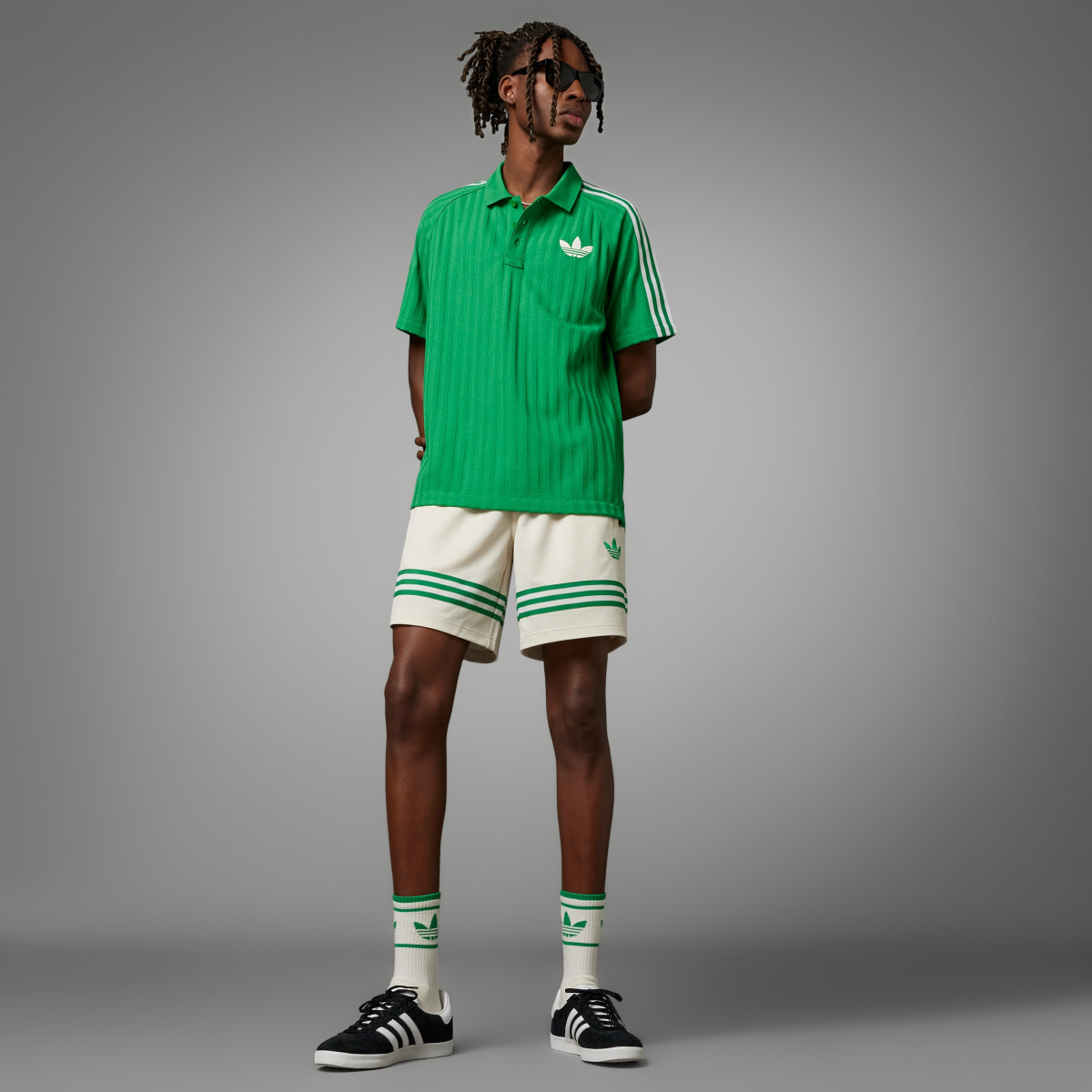 Adidas Adicolor 70s Monogram Shorts. 4