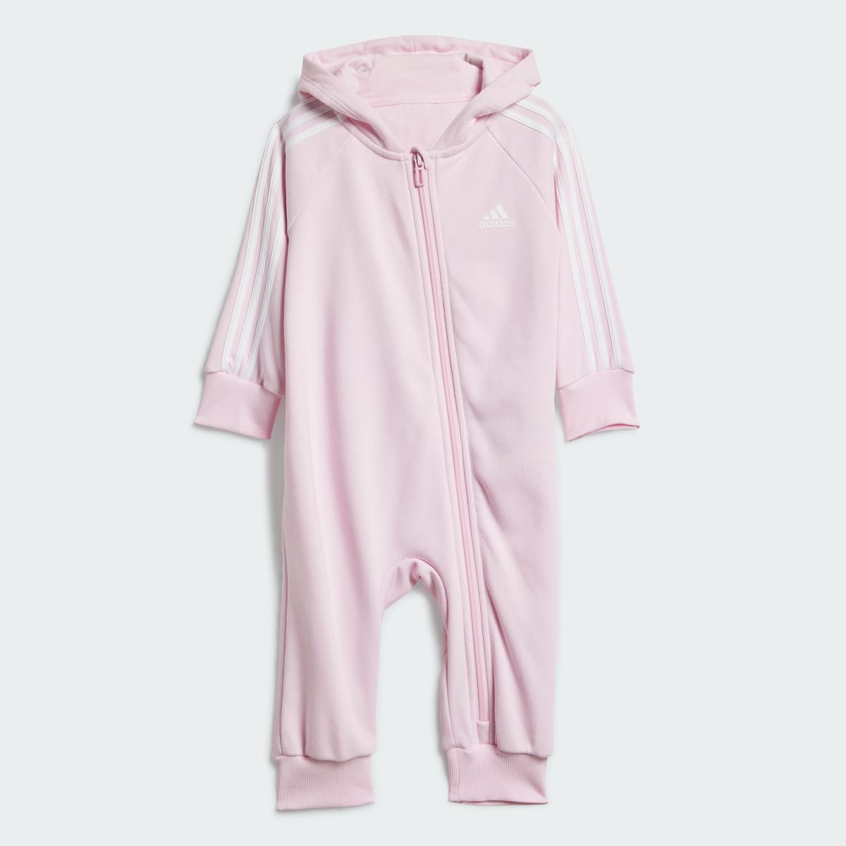 Adidas Essentials 3-Stripes French Terry Bodysuit Kids. 3