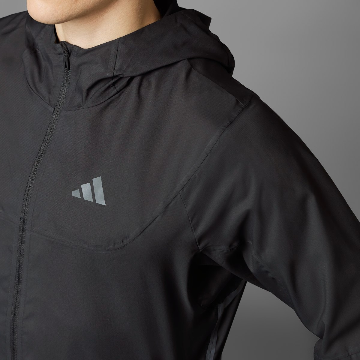 Adidas Adizero Lightweight Laufjacke. 7