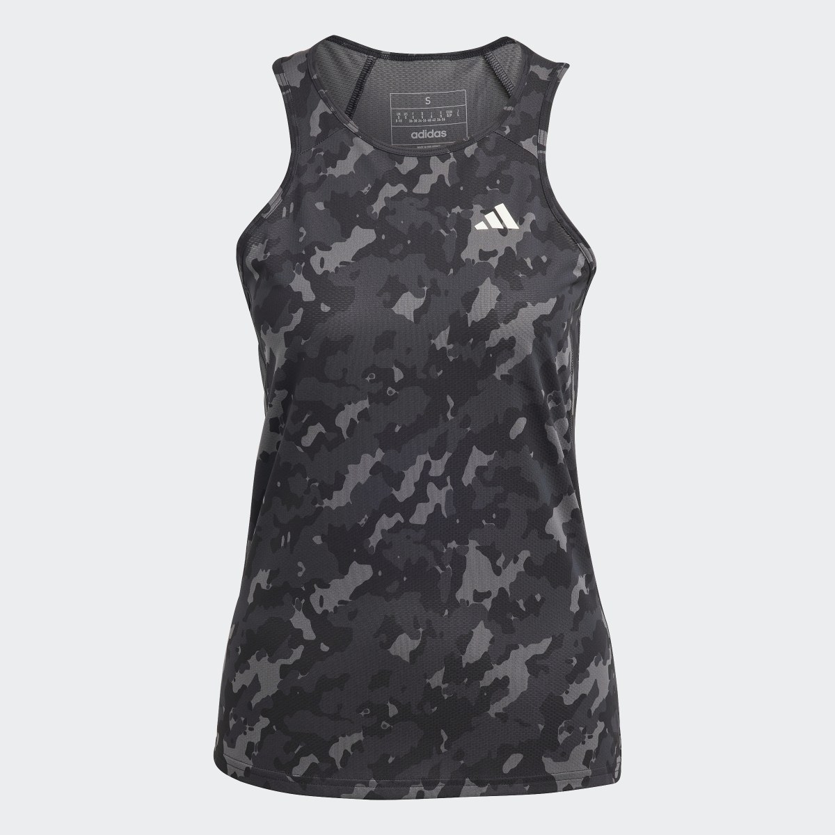 Adidas Own the Run Camo Running Tank Top. 5