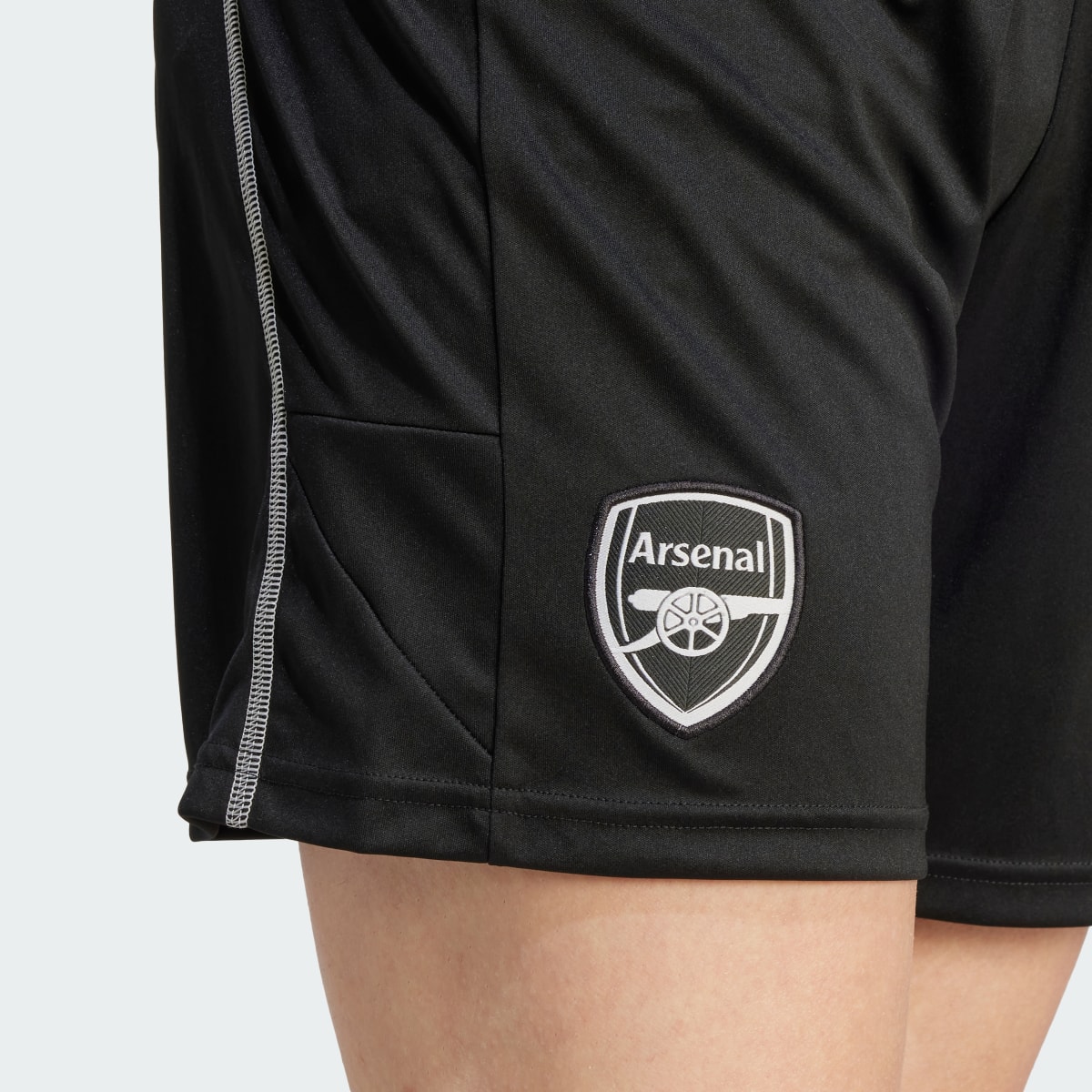 Adidas Arsenal Tiro 23 Goalkeeper Shorts. 6