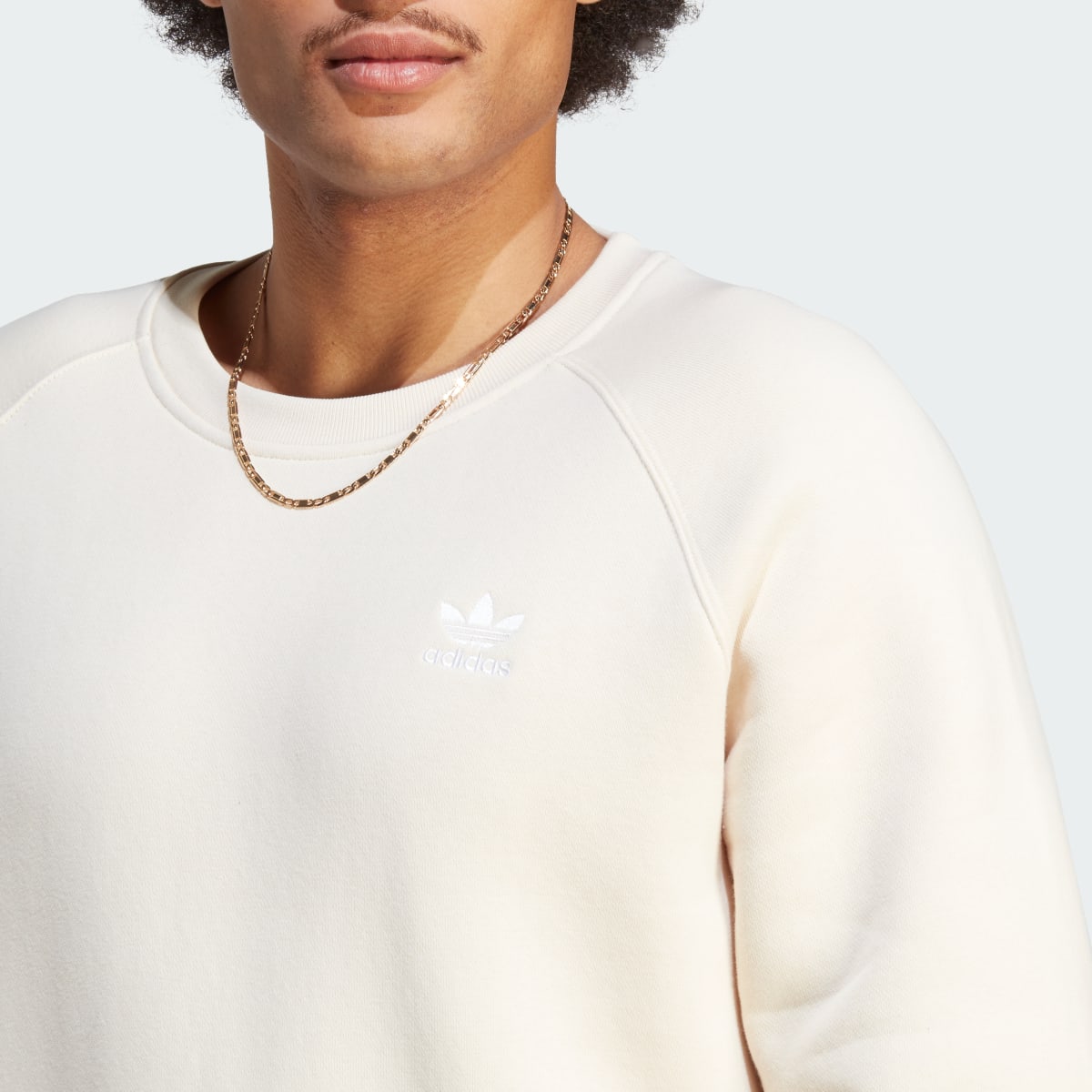 Adidas Felpa Trefoil Essentials Crewneck. 6