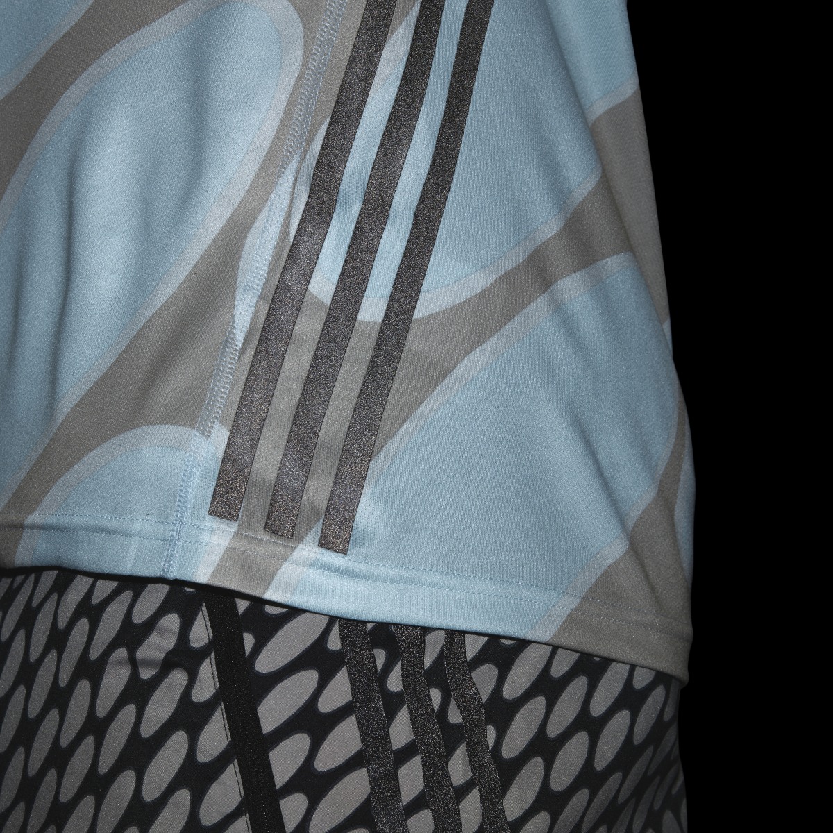 Adidas x Marimekko Run Icons 3-Stripes Tee. 8