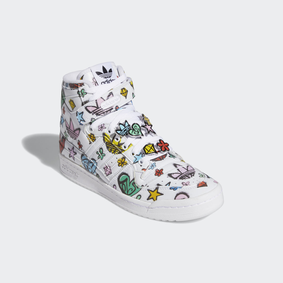 Adidas Jeremy Scott Forum 84 Hi Mono Shoes. 7