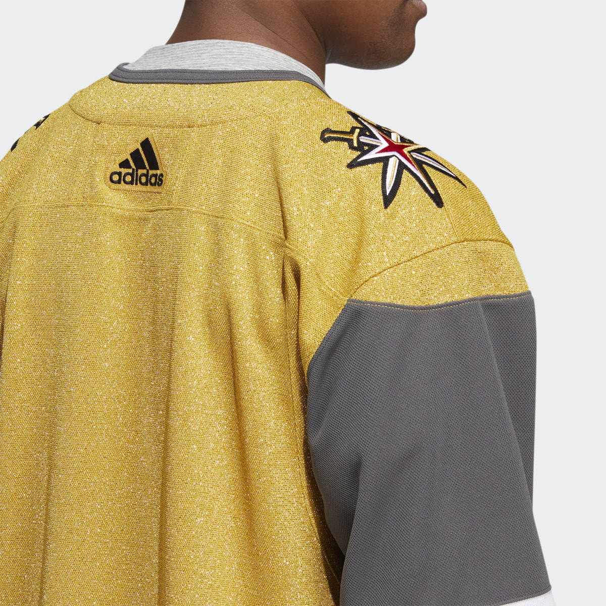 Adidas Golden Knights Home Authentic Jersey. 7