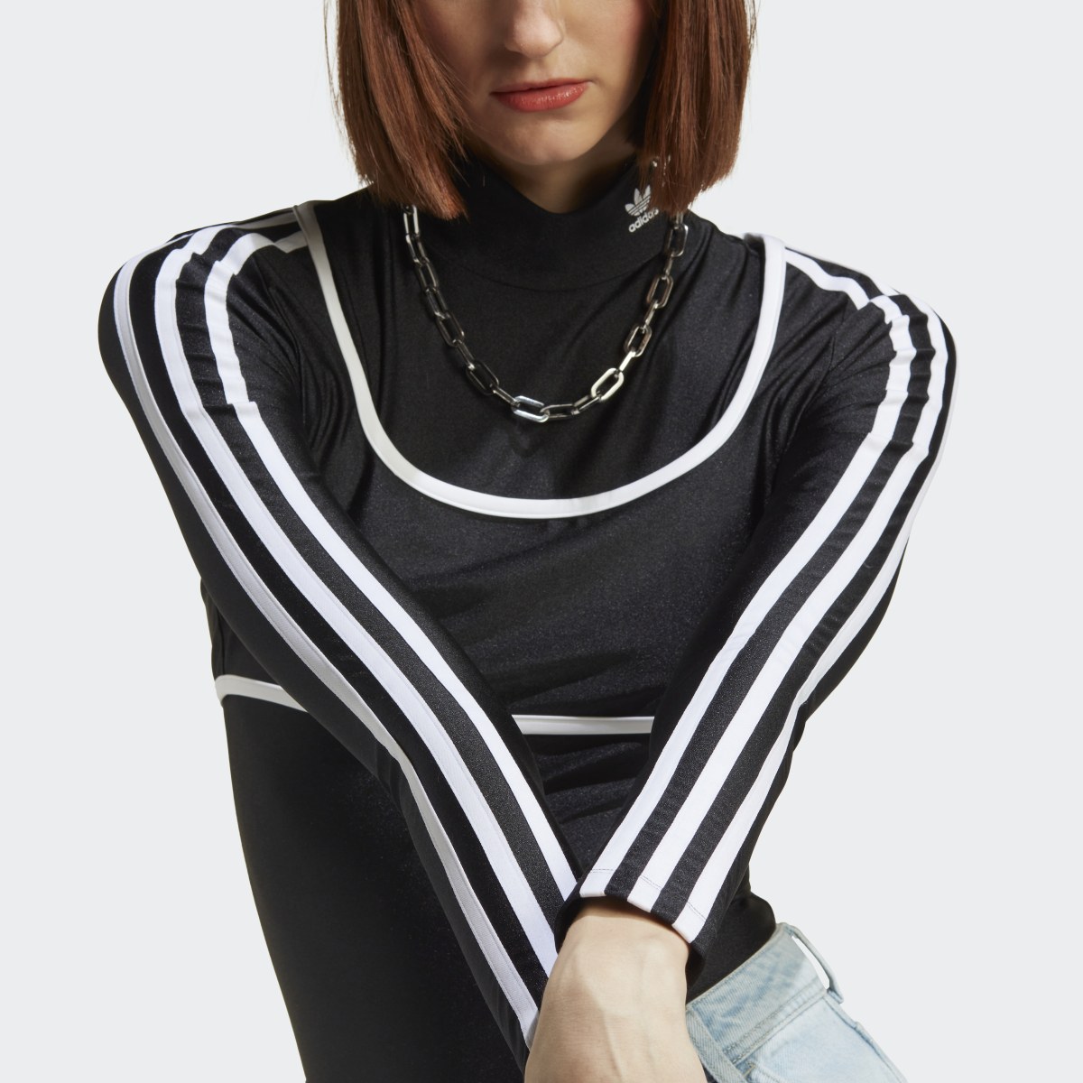 Adidas Long Sleeve Bodysuit. 8