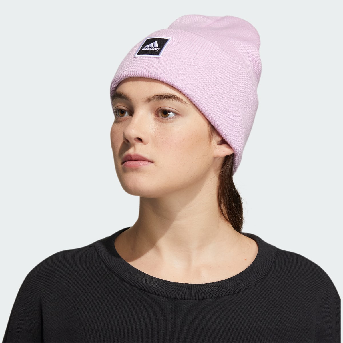 Adidas Wide-Cuff Fold Beanie. 4