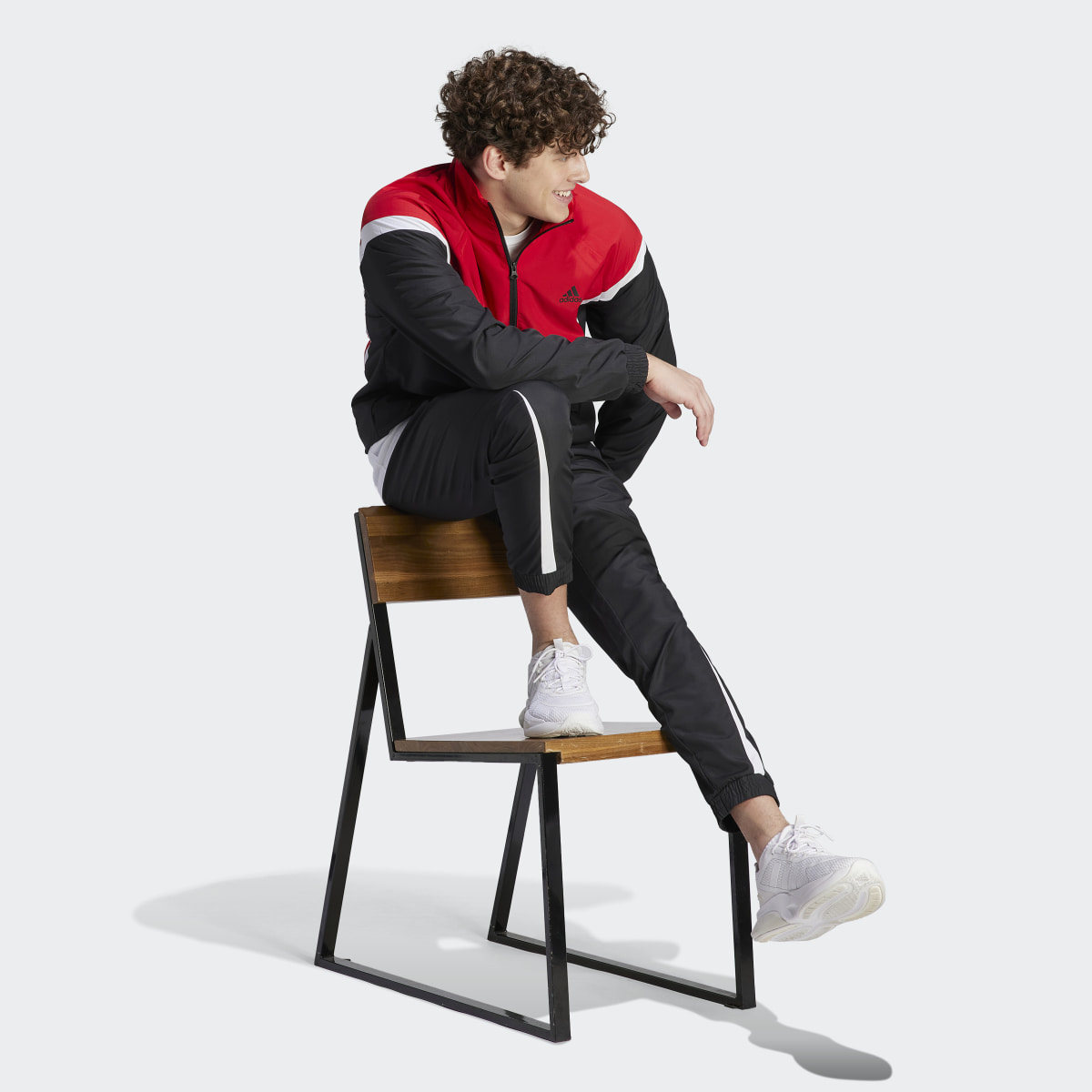 Adidas Sportswear Woven Non-Hooded Tracksuit. 4