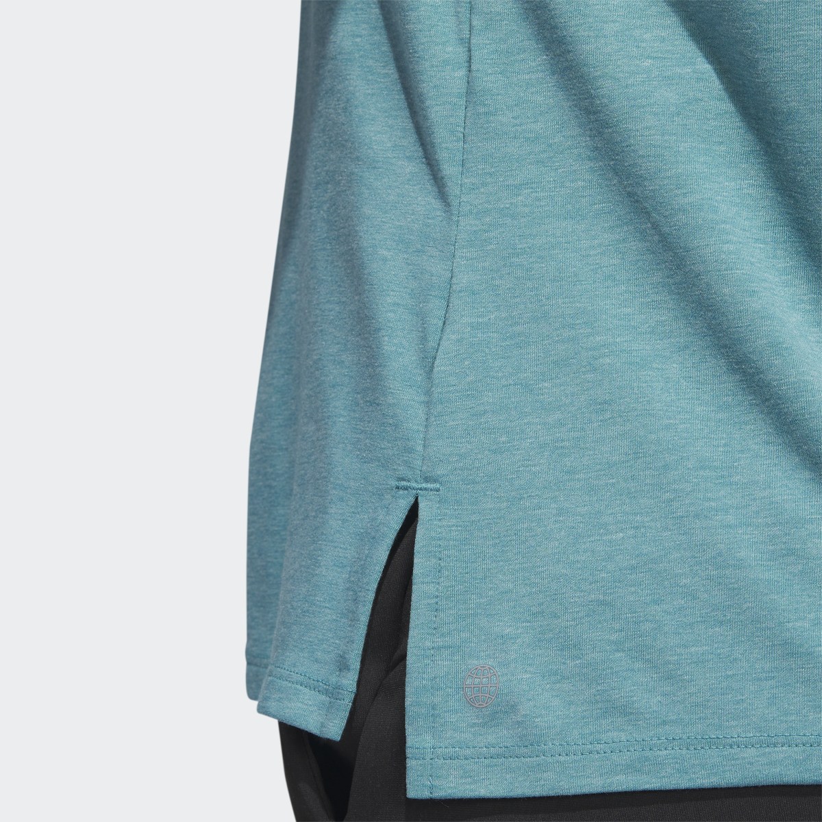 Adidas Go-To Heathered Polo Shirt. 9