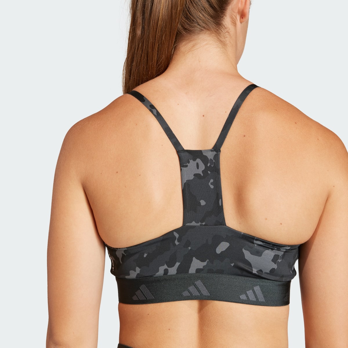 Adidas Brassière Aeroreact Training Techfit Maintien léger. 8