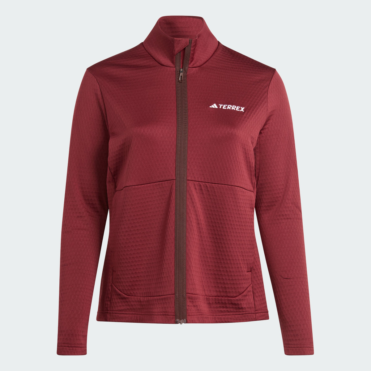 Adidas Terrex Multi Light Fleece Full-Zip Jacket (Plus Size). 5