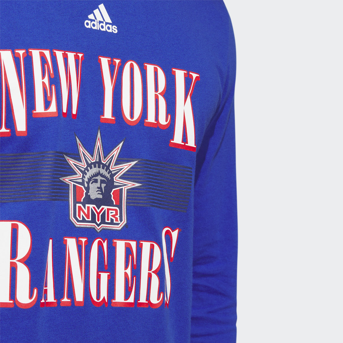 Adidas Rangers Playmaker Long Sleeve Tee. 6