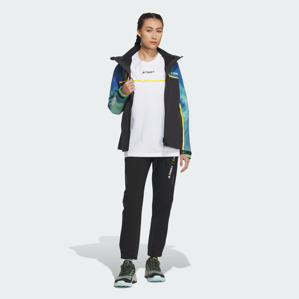 Adidas National Geographic RAIN.RDY Three-In-One Jacket. 12