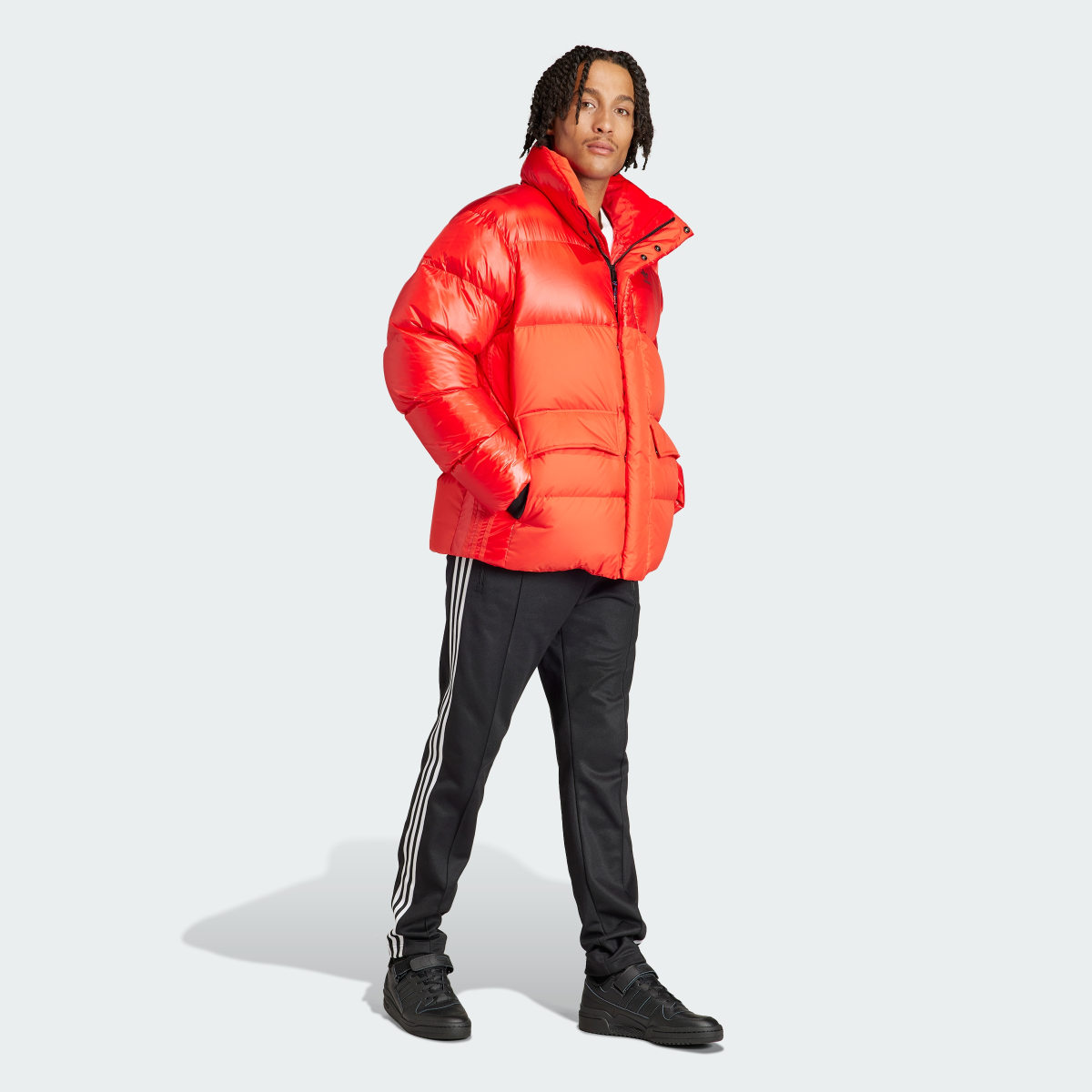 Adidas Midweight Down Puffer Jacket. 4