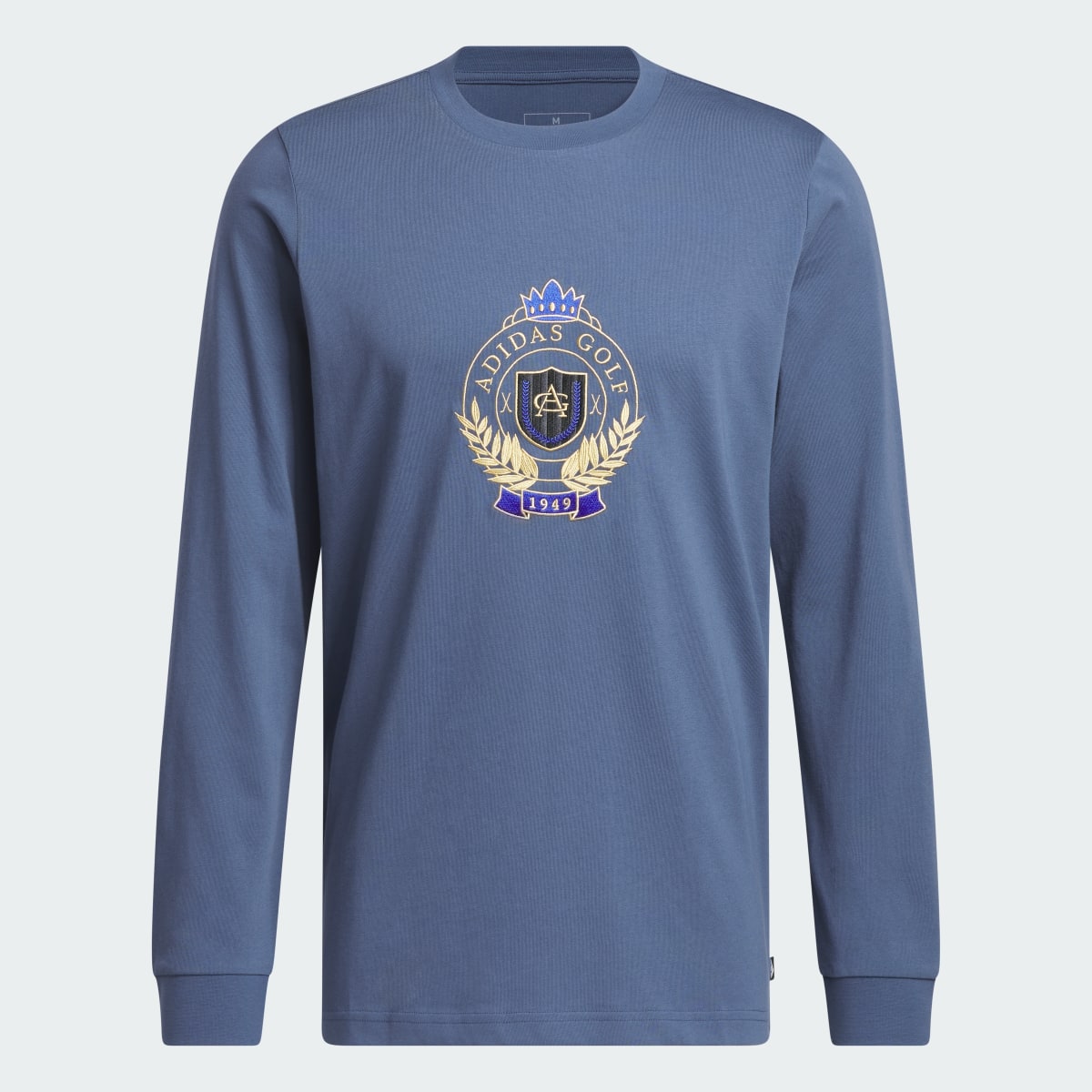 Adidas Go-To Crest Graphic Long Sleeve T-Shirt. 5