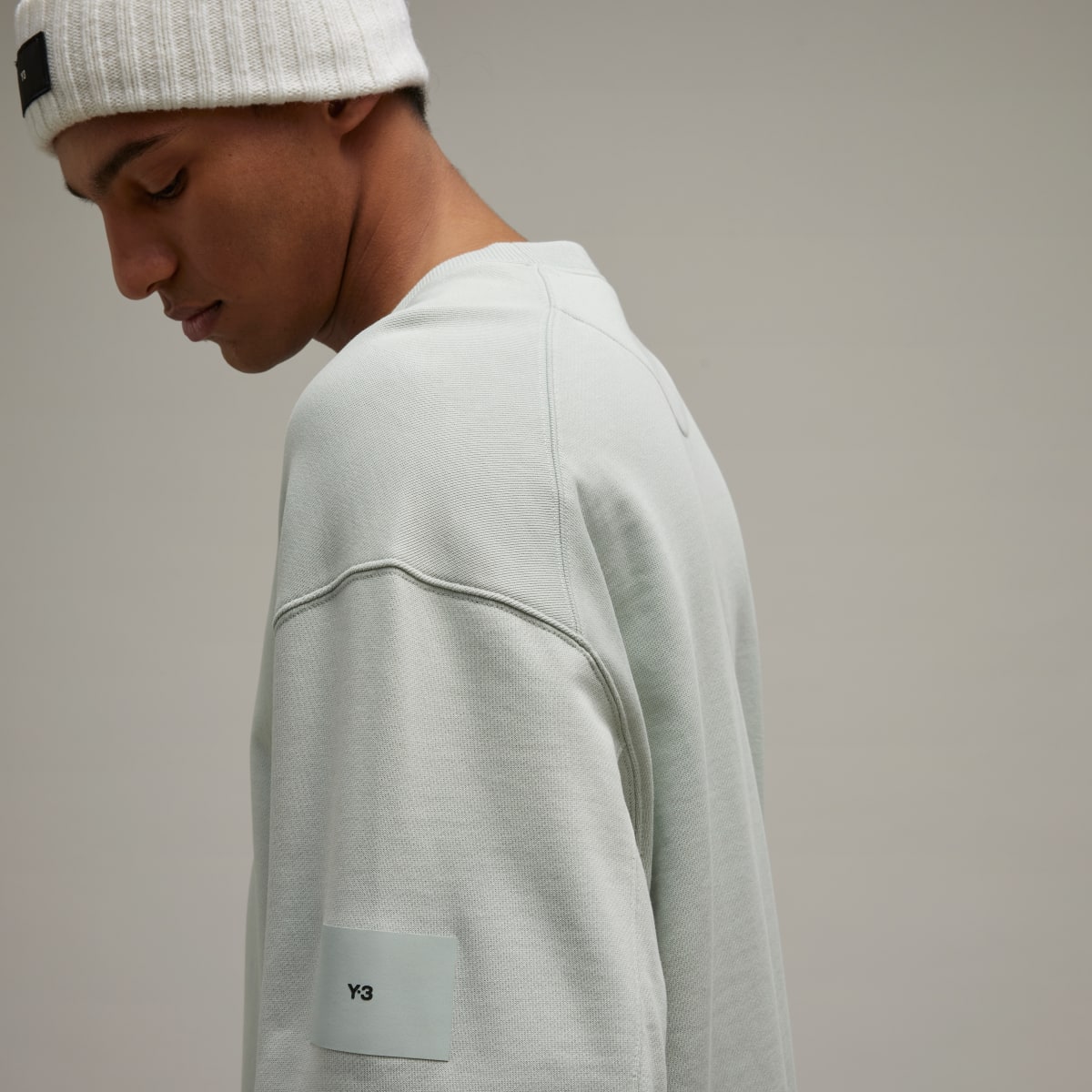 Adidas Y-3 Organic Cotton Terry Sweatshirt. 6