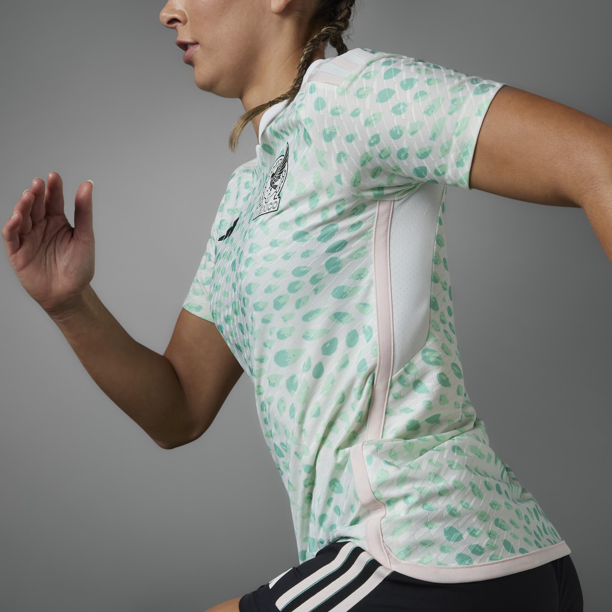 Adidas Jersey Visitante Versión Jugadora Selección Nacional de México Femenil 2023. 8