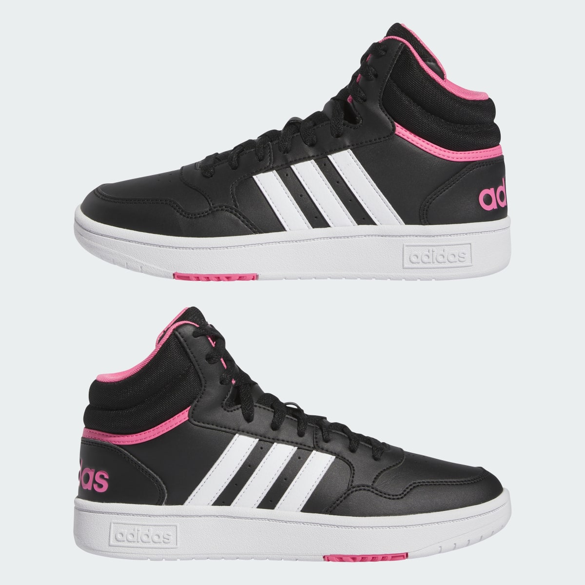 Adidas Hoops 3.0 Mid Shoes. 8